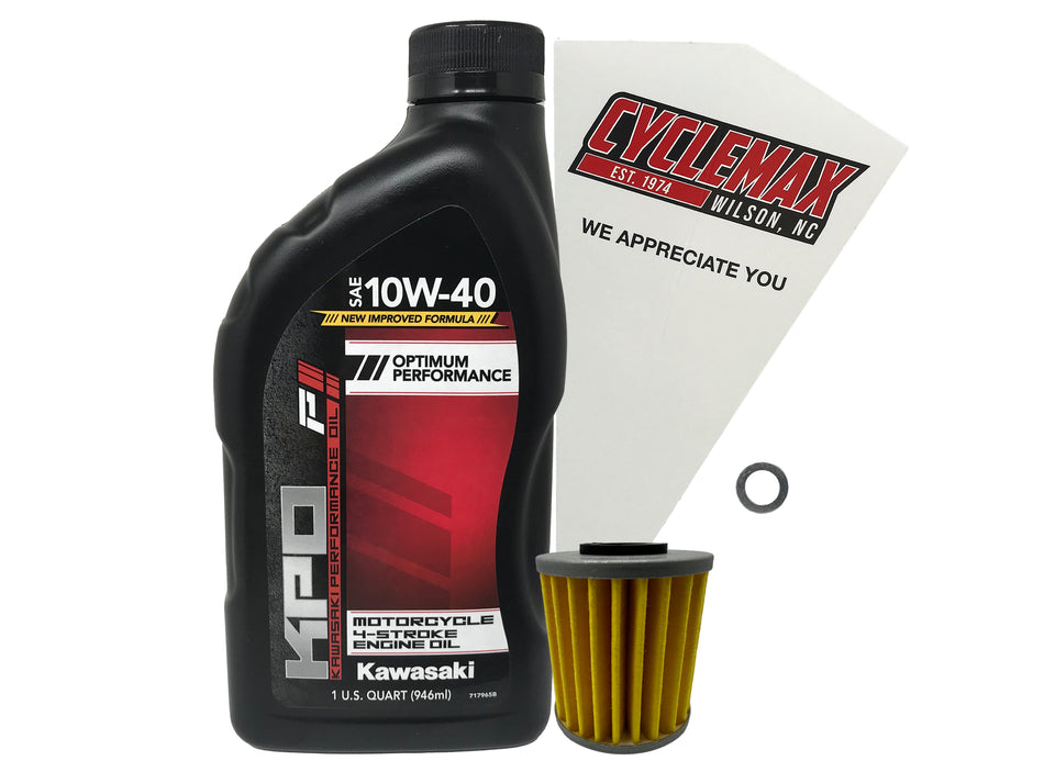 Kawasaki KPO Standard Oil Change Kit for 2021-2025 KX250