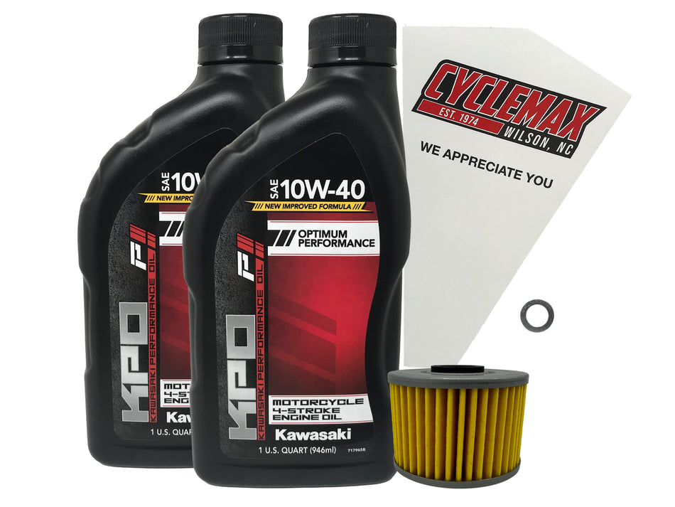 Kawasaki KPO Standard Oil Change Kit for 2008-2014 KFX450R