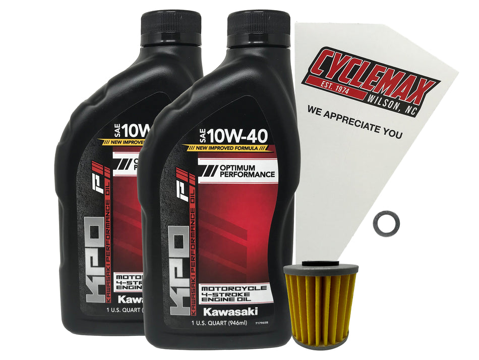 Kawasaki KPO Standard Oil Change Kit for 2006-2012 KX250