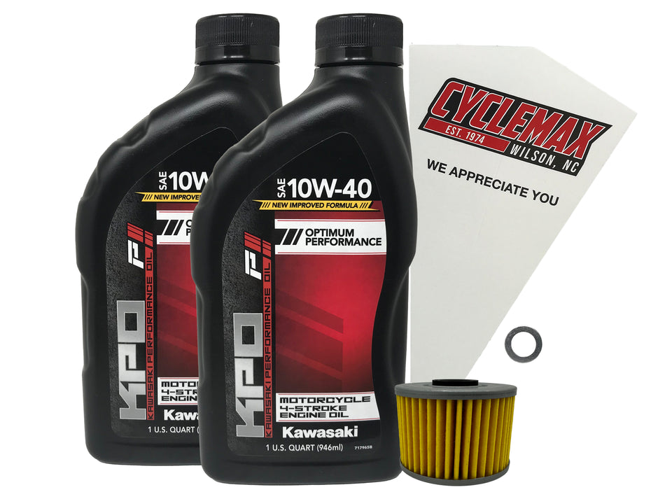 Kawasaki KPO Standard Oil Change Kit for 2006-2012 KX450