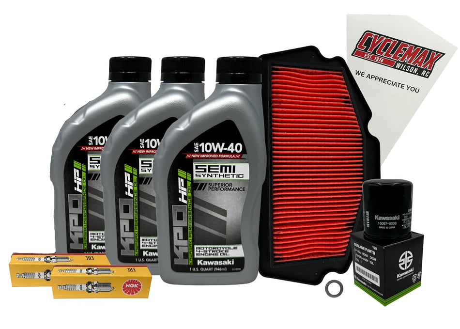 Kawasaki KPO Semi-Synthetic Tune-Up Kit for 2024-2025 NINJA 500