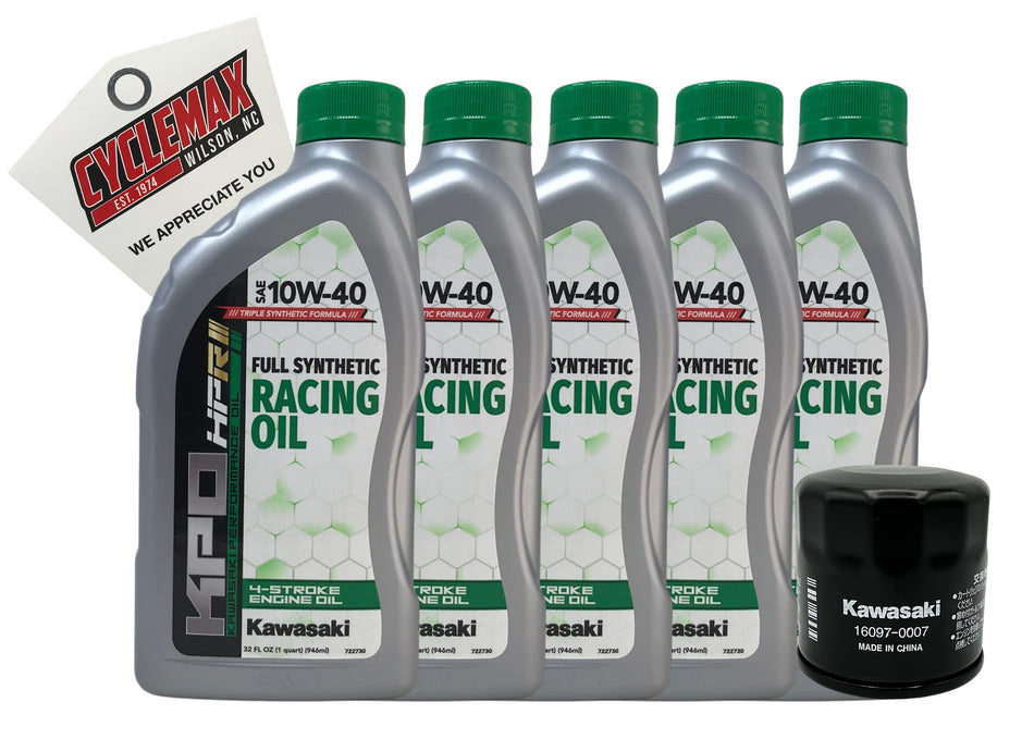 Kawasaki Racing Oil Change Kit for 2026-2026 TERYX H2