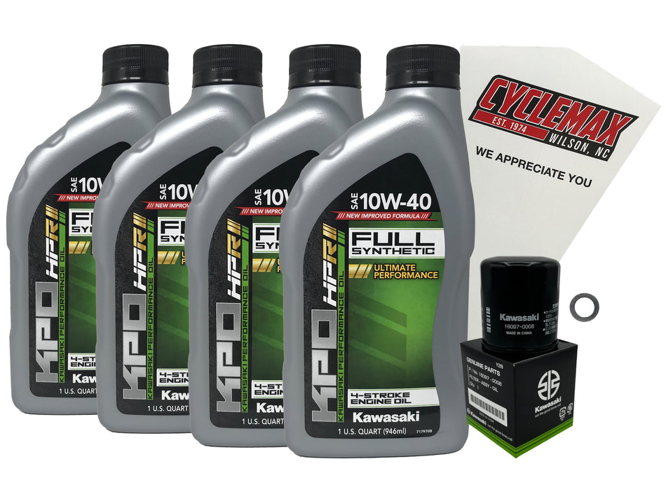 Kawasaki KPO Full Synthetic Tune-Up Kit for 1996-2009 VULCAN 500
