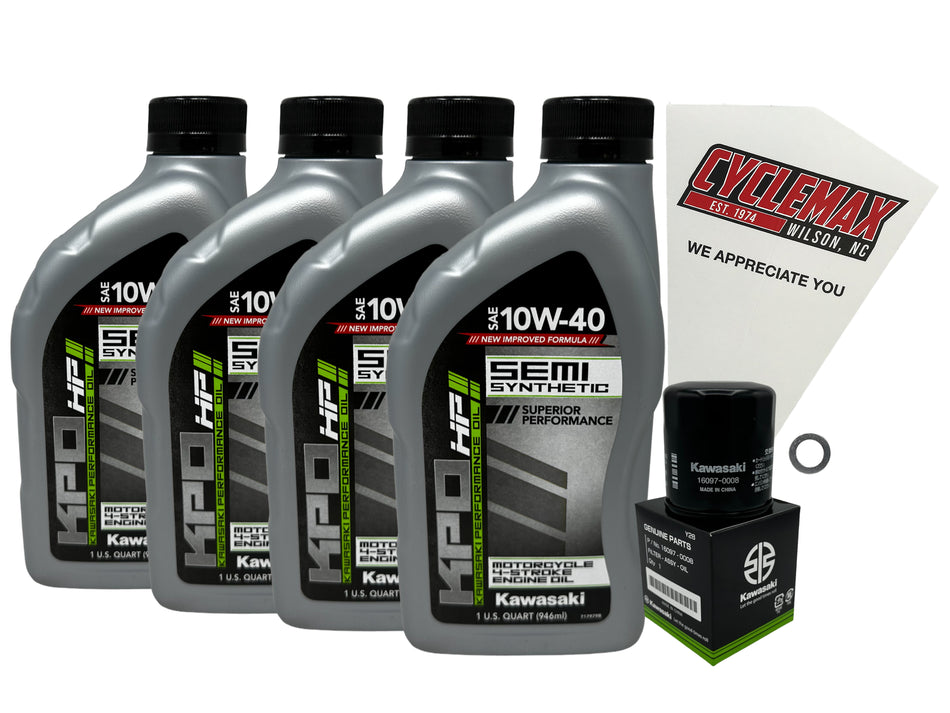 Kawasaki KPO Semi-Synthetic Tune-Up Kit for 1996-2009 VULCAN 500