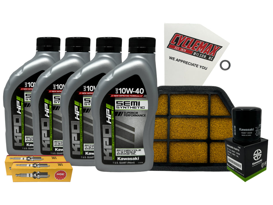 Kawasaki KPO Semi-Synthetic Tune-Up Kit for 1996-2009 VULCAN 500