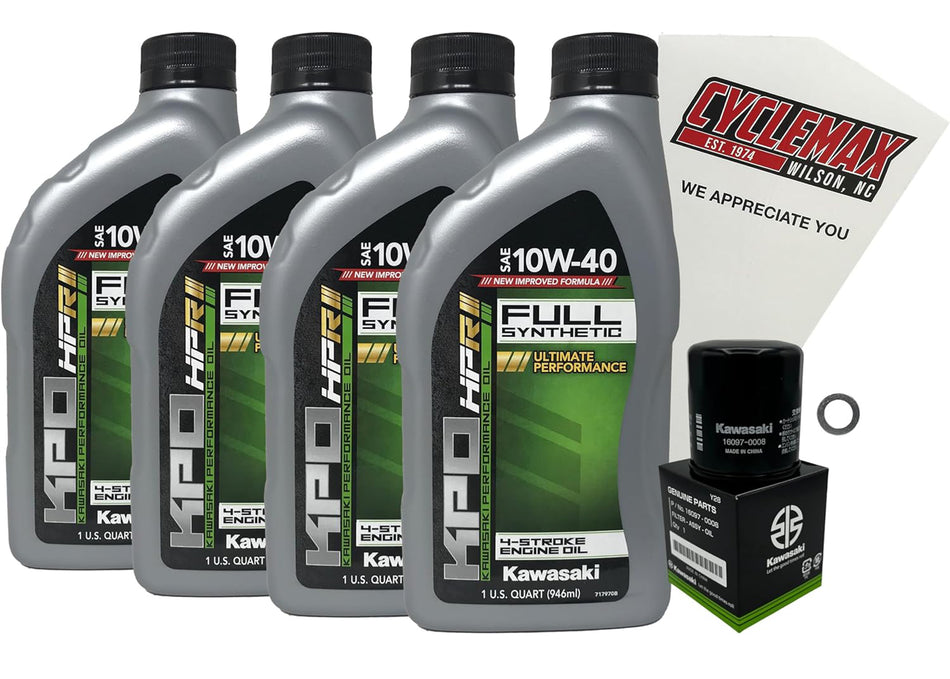 Kawasaki KPO Full Synthetic Tune-Up Kit for 2003-2004 NINJA ZX-6RR