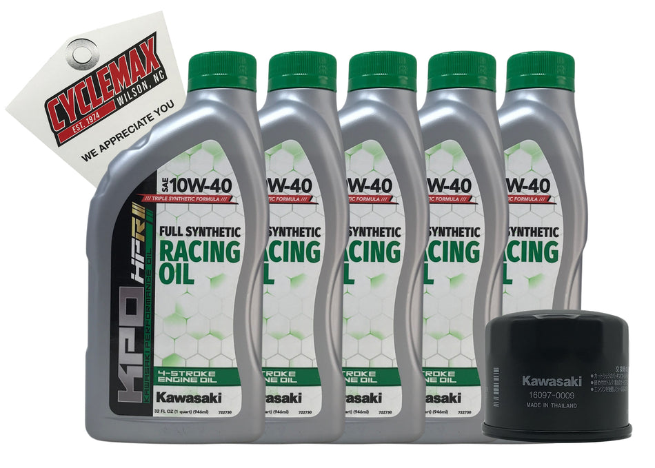 Kawasaki Racing Oil Change Kit for 2020-2026 Z H2