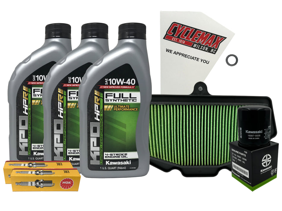 Kawasaki KPO Full Synthetic Tune-Up Kit for 2023-2025 NINJA ZX-4R