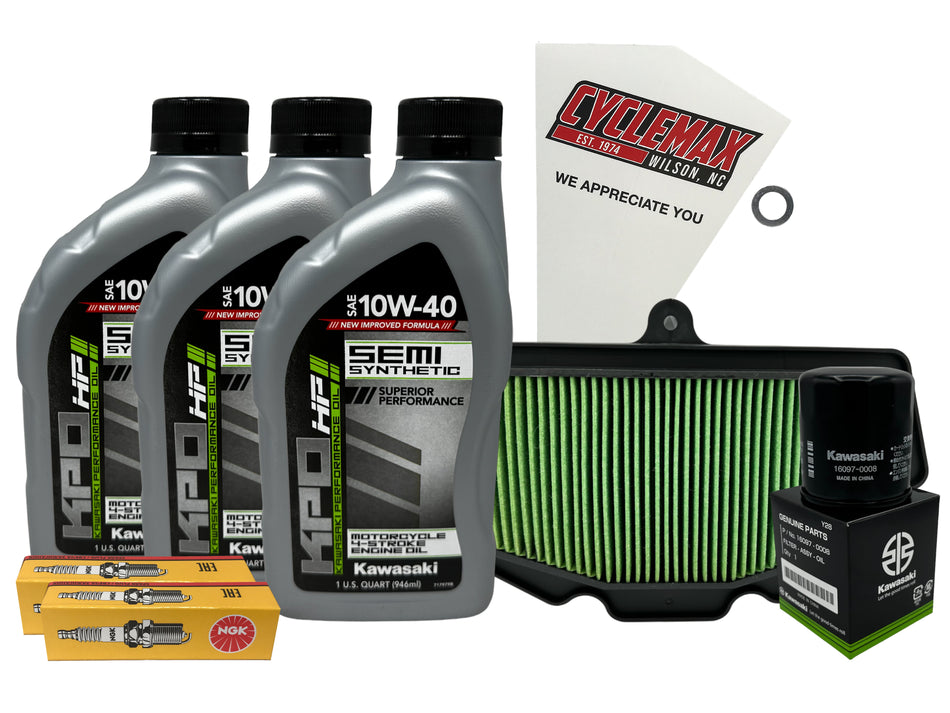 Kawasaki KPO Semi-Synthetic Tune-Up Kit for 2023-2025 NINJA ZX-4R