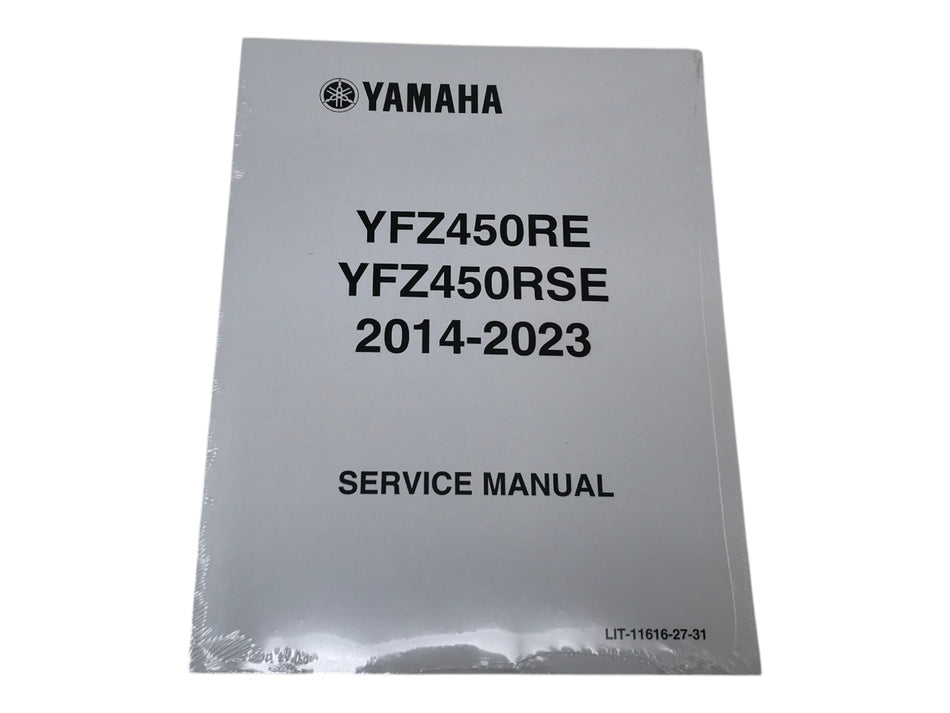 Yamaha OEM (14–26) YFZ450R Service Manual LIT-11616-27-31