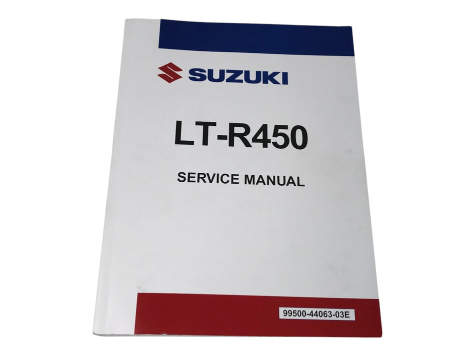Suzuki OEM (06–09) LT-R450 QuadRacer Service Manual 99500-44063-03E