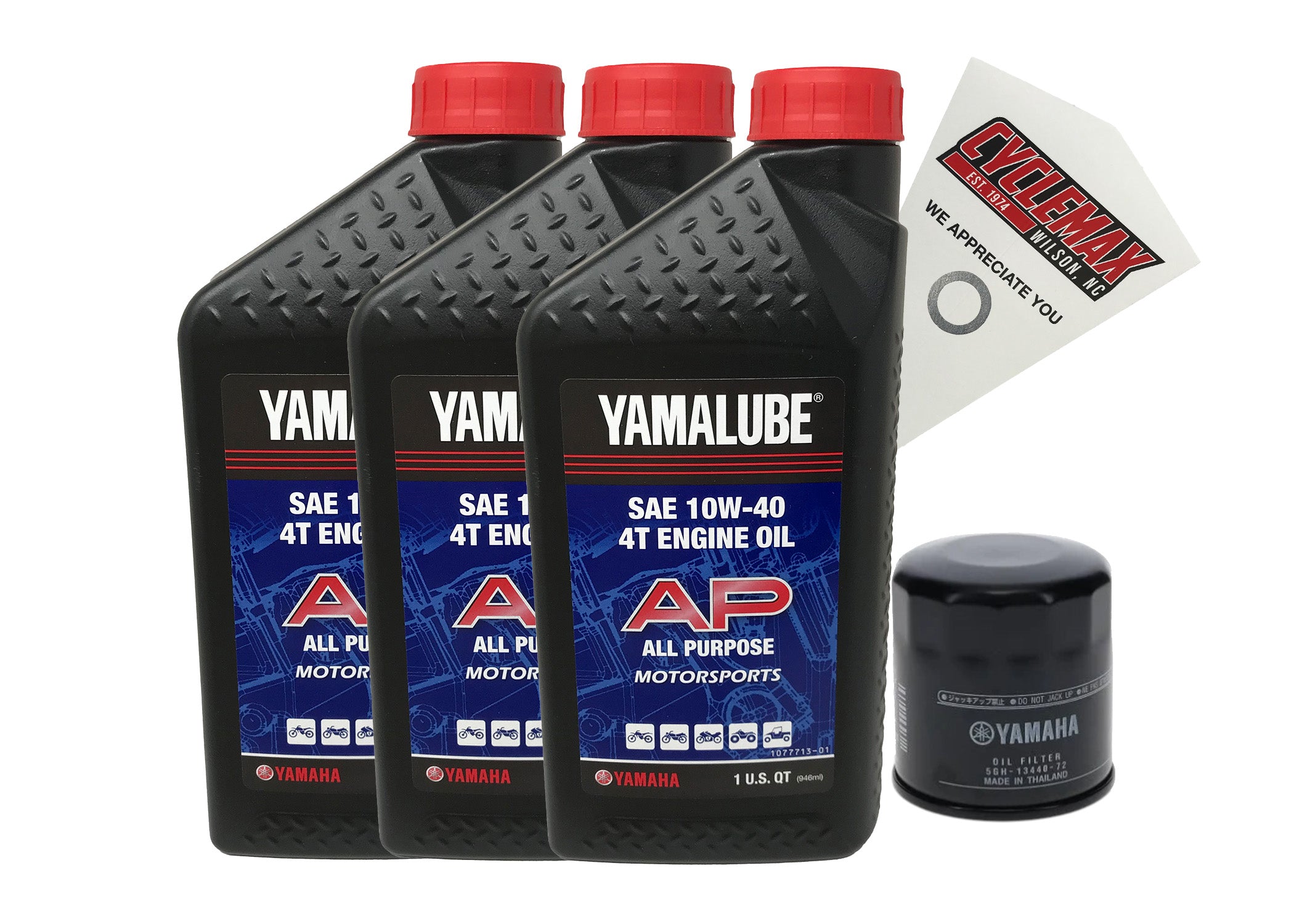 Yamaha Yamalube Standard Oil Change Kit for 2000-2006 KODIAK 400
