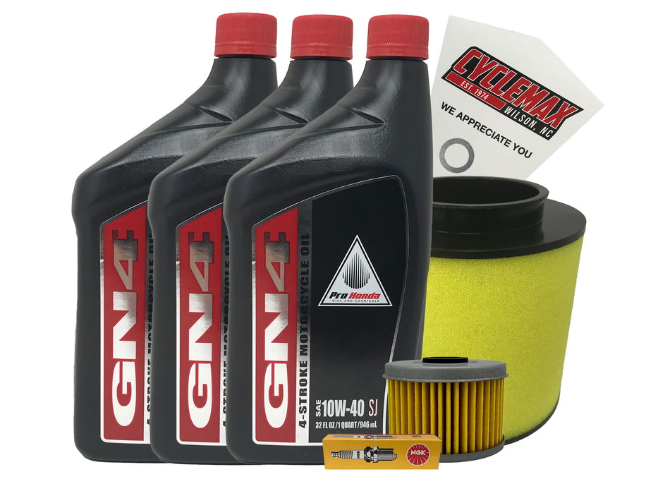 2000-2006 Honda TRX 350 TRX350 Rancher 2x4 ATV Complete Oil Change Tune-Up Kit