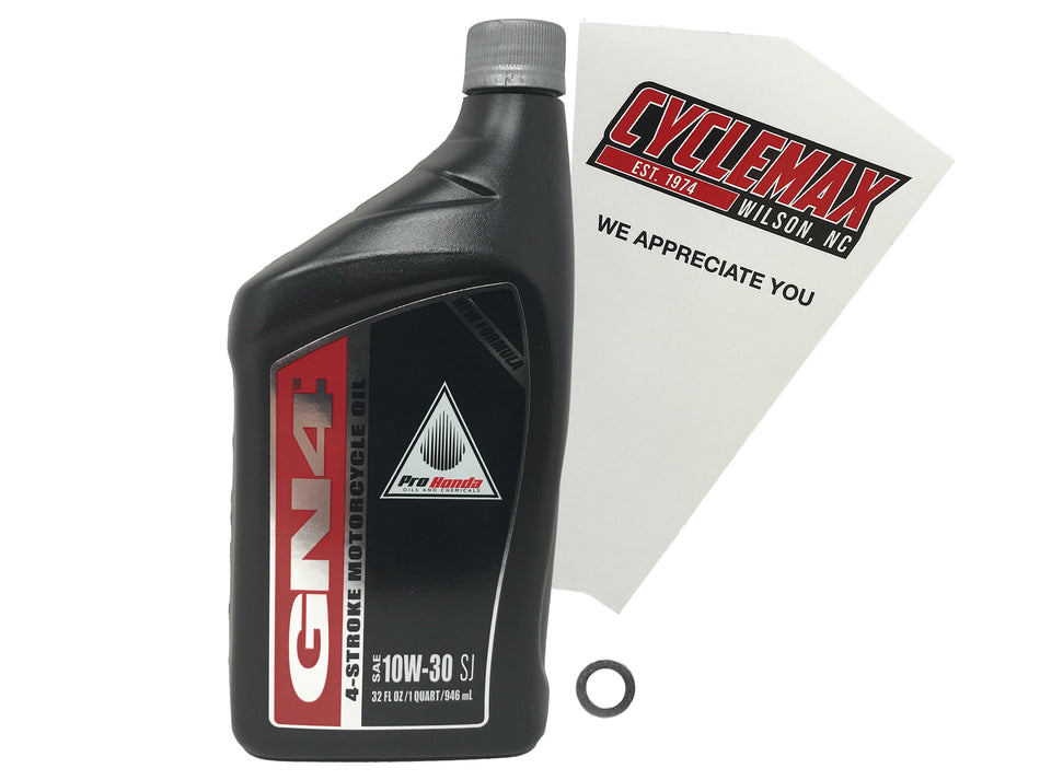 Honda GN4 Standard 10W-30 Oil Change Kit for 2023-2025 XR150L