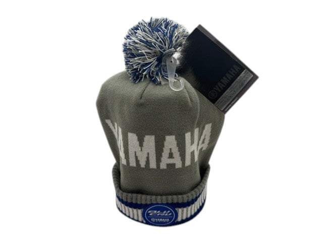 Yamaha Racing bLU cRU Pom Beanie w/ Pom Pom QBB-25BBC-GY-NS
