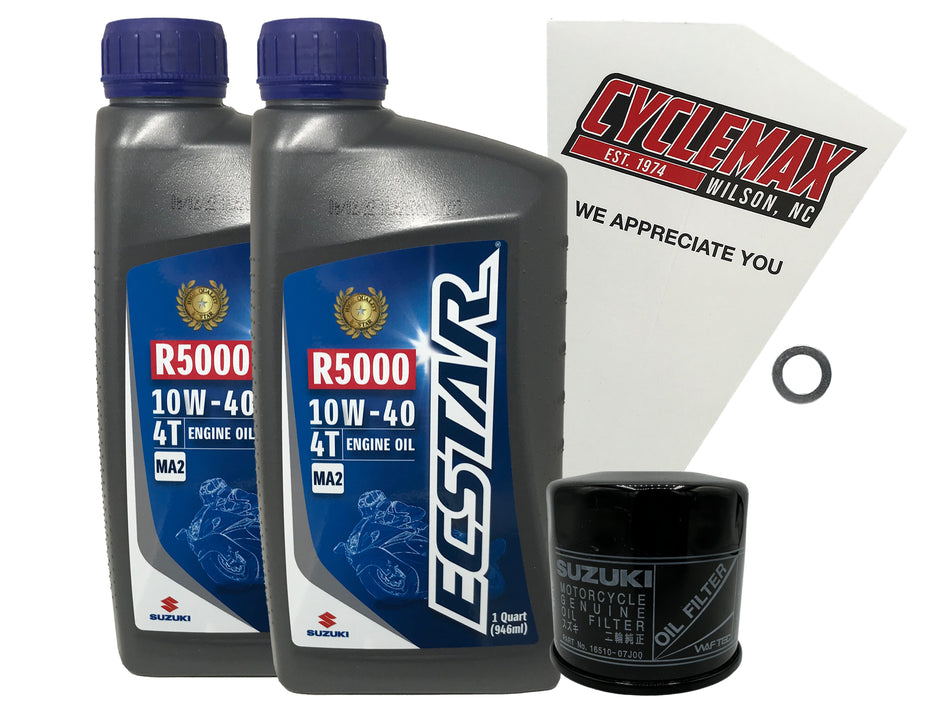 Suzuki Ecstar Standard Oil Change Kit for 2017-2025 GSX-250R