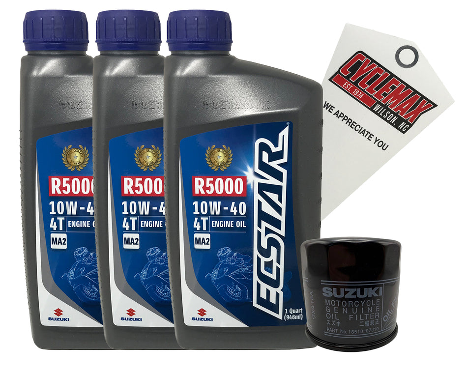 Suzuki Ecstar Standard Oil Change Kit for 2017-2025 GSX-250R
