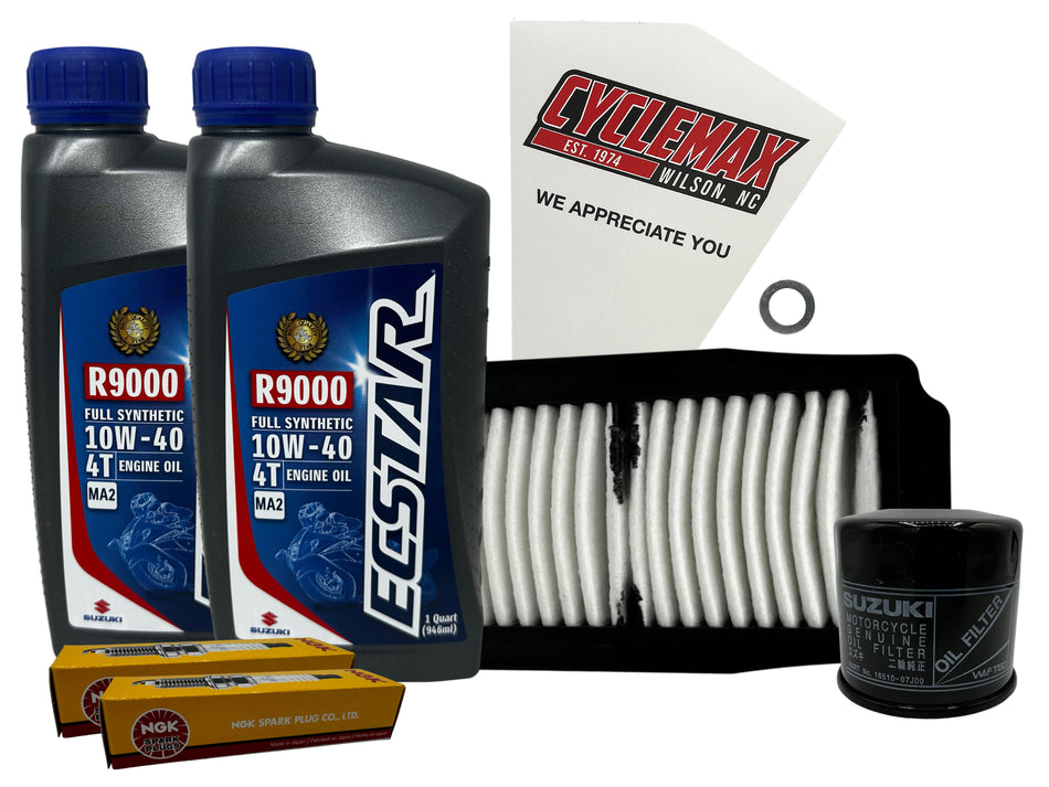 Suzuki Ecstar Full Synthetic Tune-Up Kit for 2017-2025 GSX-250R