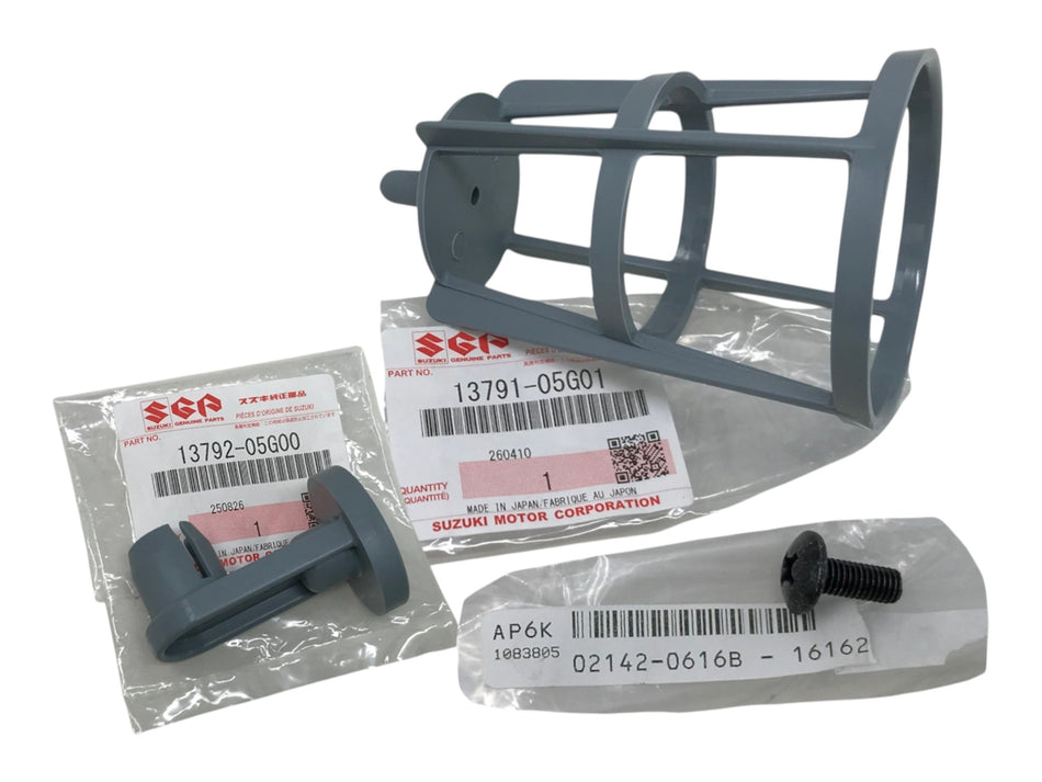 Suzuki OEM Ozark 250 QuadSport Z250 Air Filter Holder Kit
