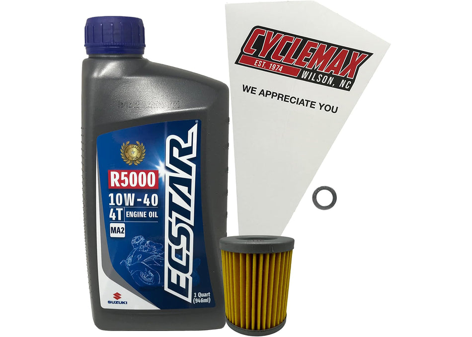 Suzuki Ecstar Standard Oil Change Kit for 1994-1996 DR125