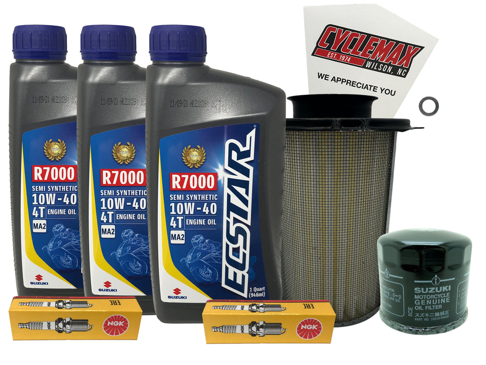 Suzuki Ecstar Semi-Synthetic Tune-Up Kit for 1985-1986 GV 700 MADURA