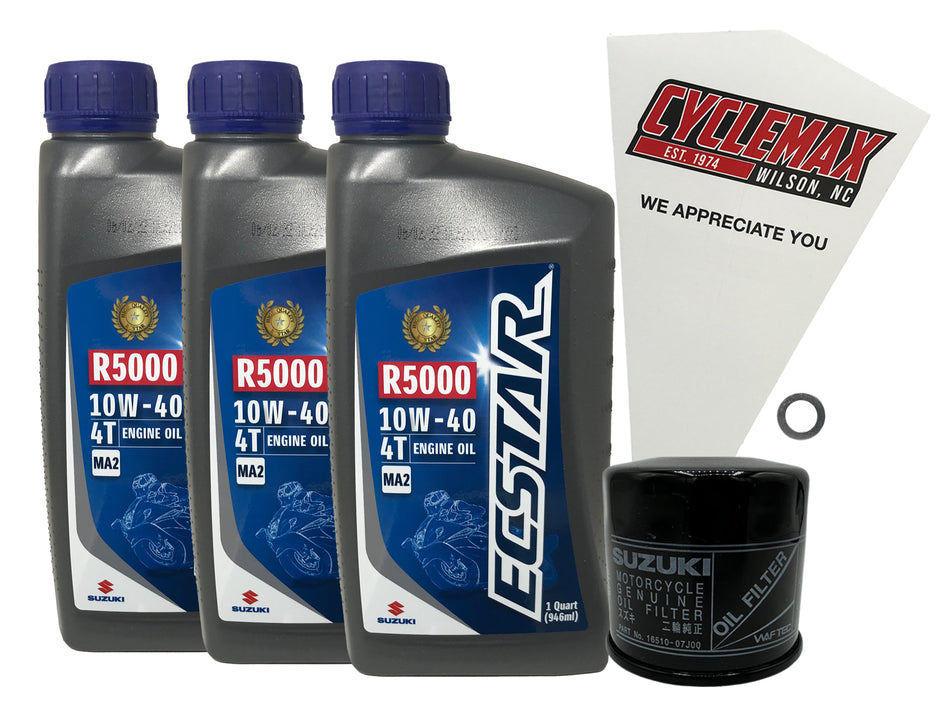 Suzuki Ecstar Standard Oil Change Kit for 1988-1996 GSX-600