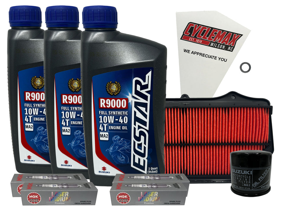 Suzuki Ecstar Full Synthetic Tune-Up Kit for 2011-2025 GSX-R750