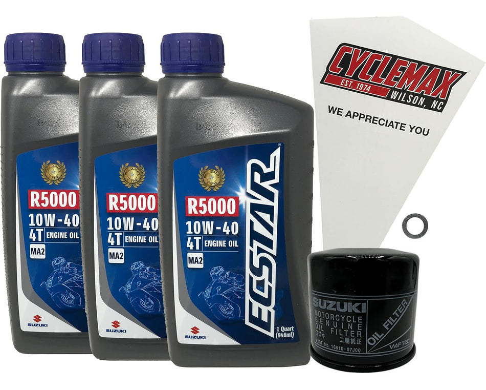 Suzuki Ecstar Standard Oil Change Kit for 1989-1996 GSX-750