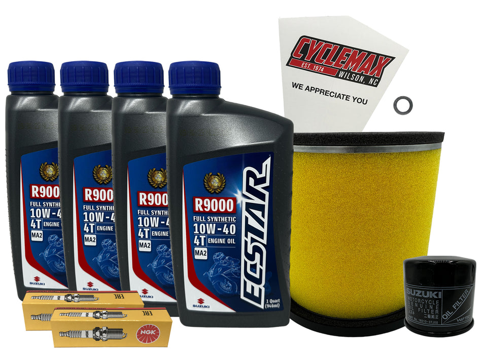 Suzuki Ecstar Full Synthetic Tune-Up Kit for 2018-2025 KINGQUAD 400