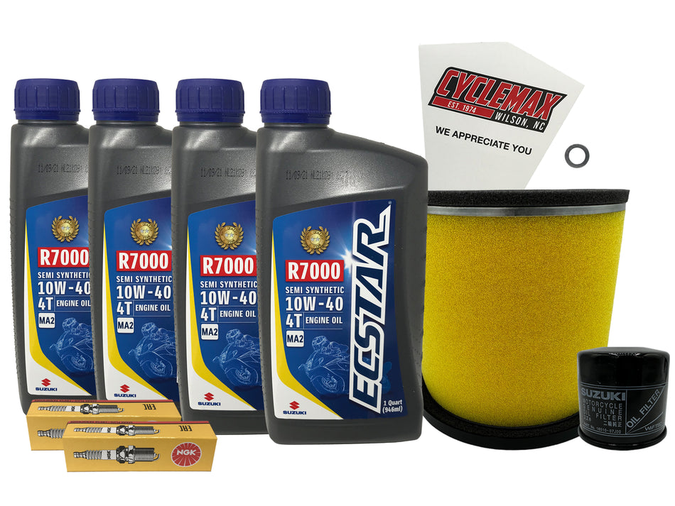 Suzuki Ecstar Semi-Synthetic Tune-Up Kit for 2018-2025 KINGQUAD 750
