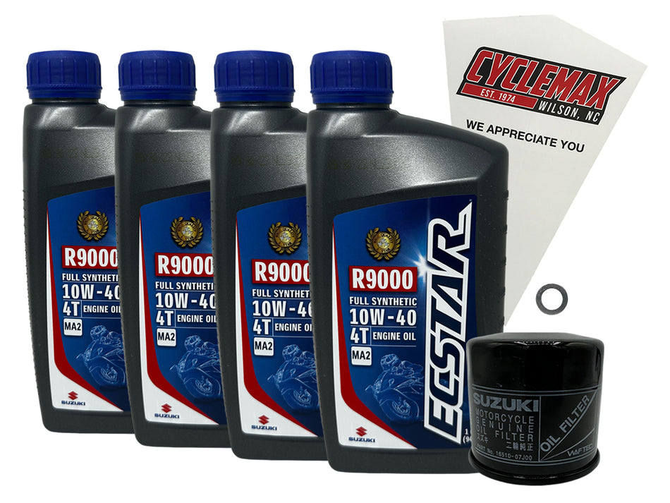 Suzuki Ecstar Full Synthetic Oil Change Kit for 2016-2025 BOULEVARD M109