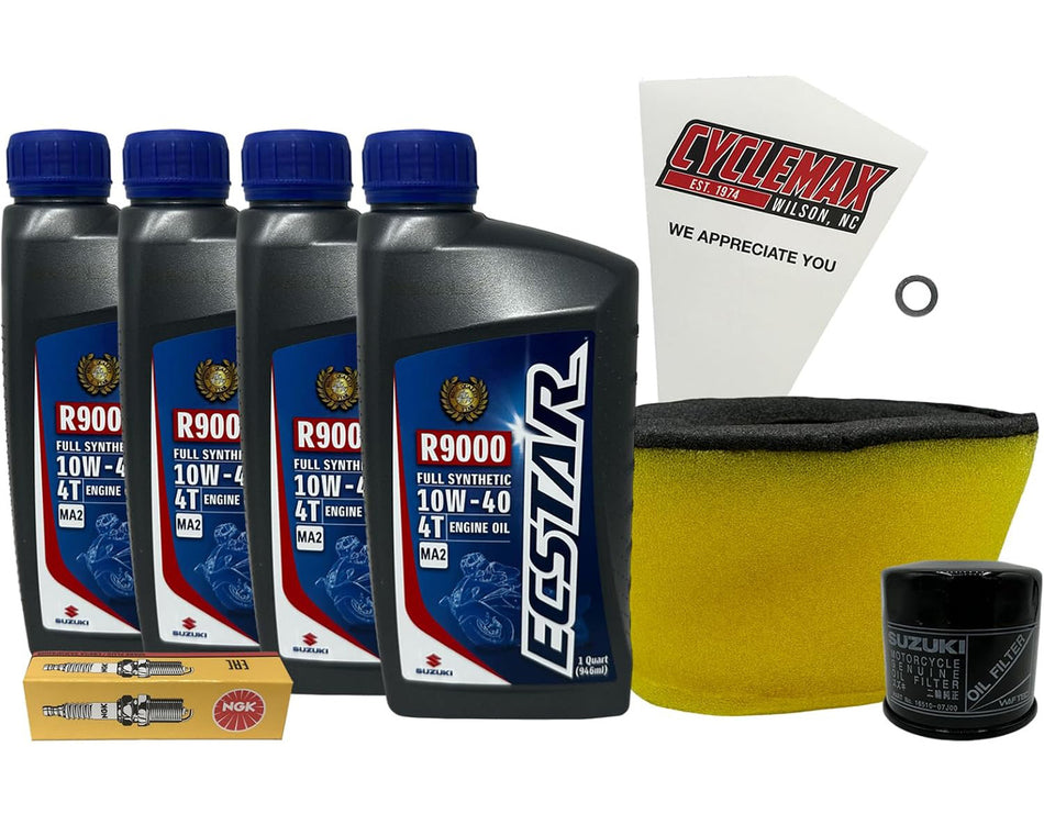 Suzuki Ecstar Full Synthetic Tune-Up Kit for 1998-2002 LT-F500F QUADRUNNER 4X4