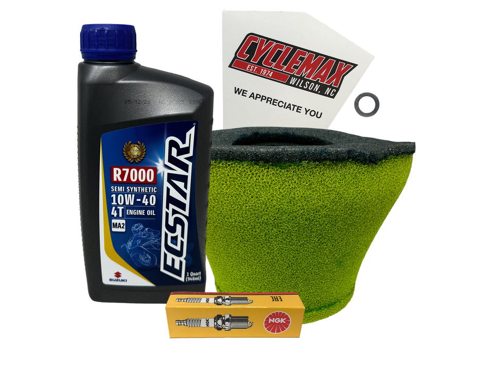 Suzuki Ecstar Semi-Synthetic Oil Change Kit for 2002-2023 RM85