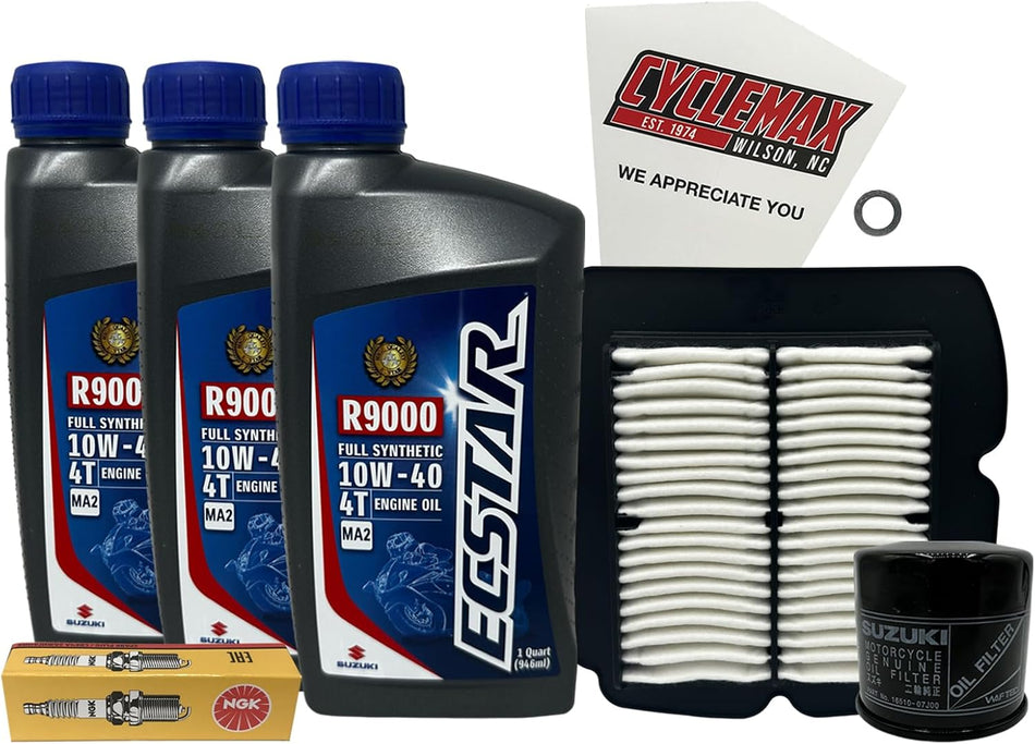 Suzuki Ecstar Full Synthetic Tune-Up Kit for 2003-2007 SV1000