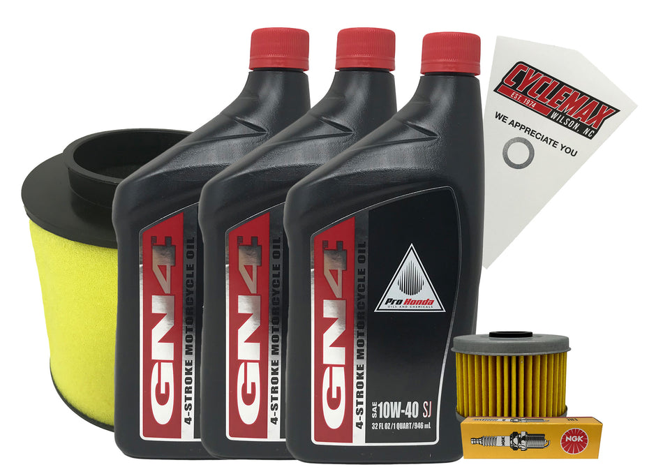 1998-2004 Honda TRX 450 TRX450 Foreman ATV OE Complete Oil Change Tune-Up Kit