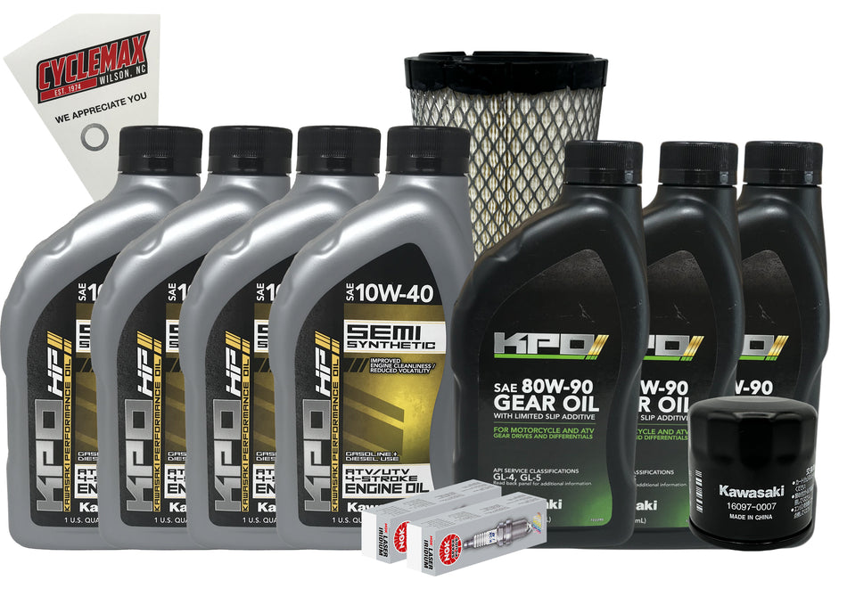 Kawasaki KPO Semi-Synthetic Full Service Kit for 2020-2023 TERYX