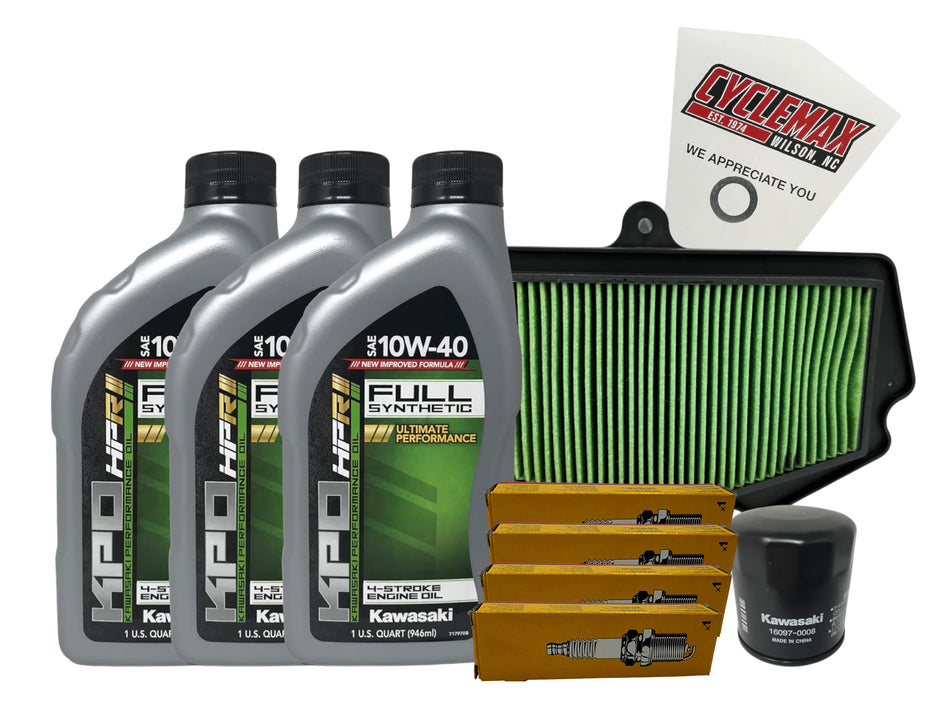 Kawasaki KPO Full Synthetic Tune-Up Kit for 2025 NINJA ZX-4RR