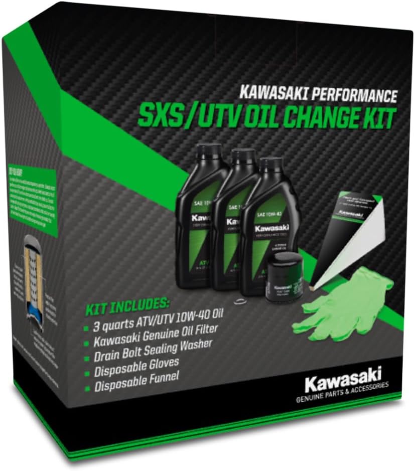 15-20 Kawasaki MULE PRO FX FXR FXT - Semi-Synthetic Oil Change Kit - 99969-3836