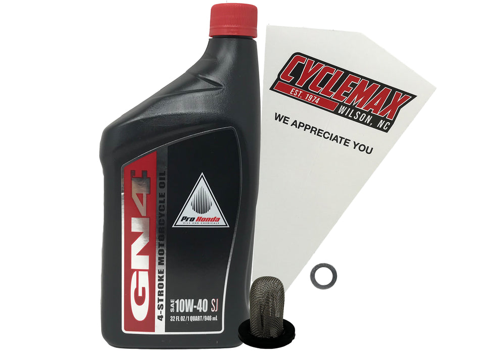 Honda GN4 Standard 10W-40 Oil Change Kit for 2021-2025 PCX