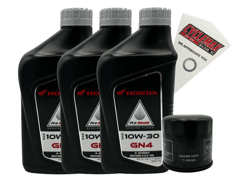 Honda GN4 Standard 10W-30 Oil Change Kit for 1998-2023 SHADOW 750