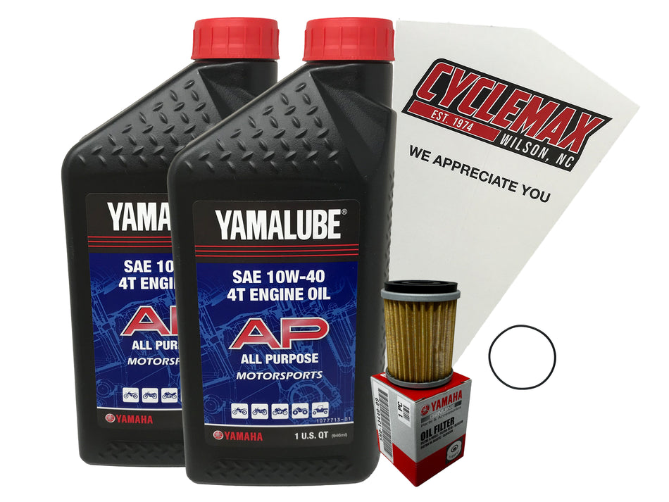 Yamaha Yamalube Standard Oil Change Kit for 1999-2003 BEAR TRACKER 250