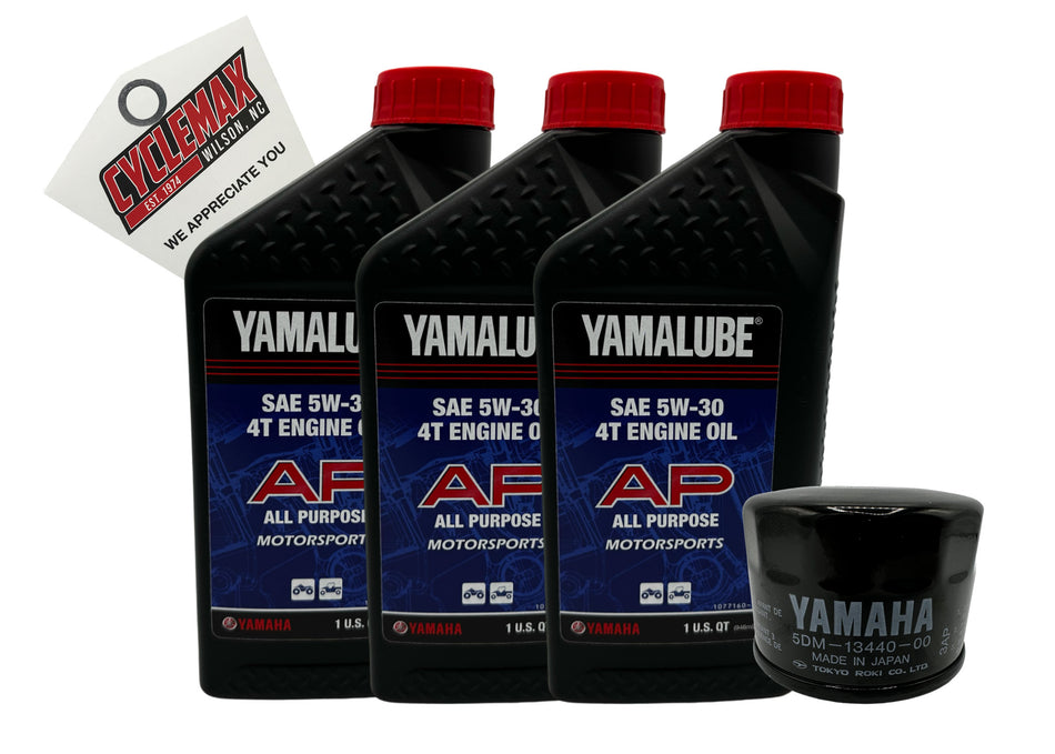 Yamaha Cold Weather Oil Change Kit for 2016-2018 Kodiak 700