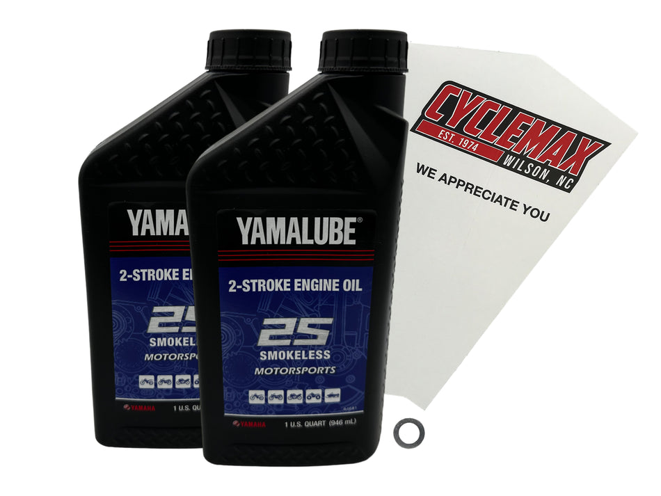 Yamaha Yamalube Semi-Synthetic Oil Change Kit for 1977-1979 DT250