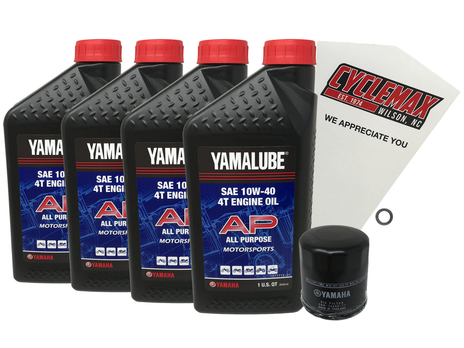 Yamaha Yamalube Standard Oil Change Kit for 2001-2005 FZ-1