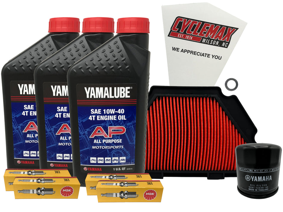 Yamaha Yamalube Standard Tune-Up Kit for 2009-2017 FZ6-R