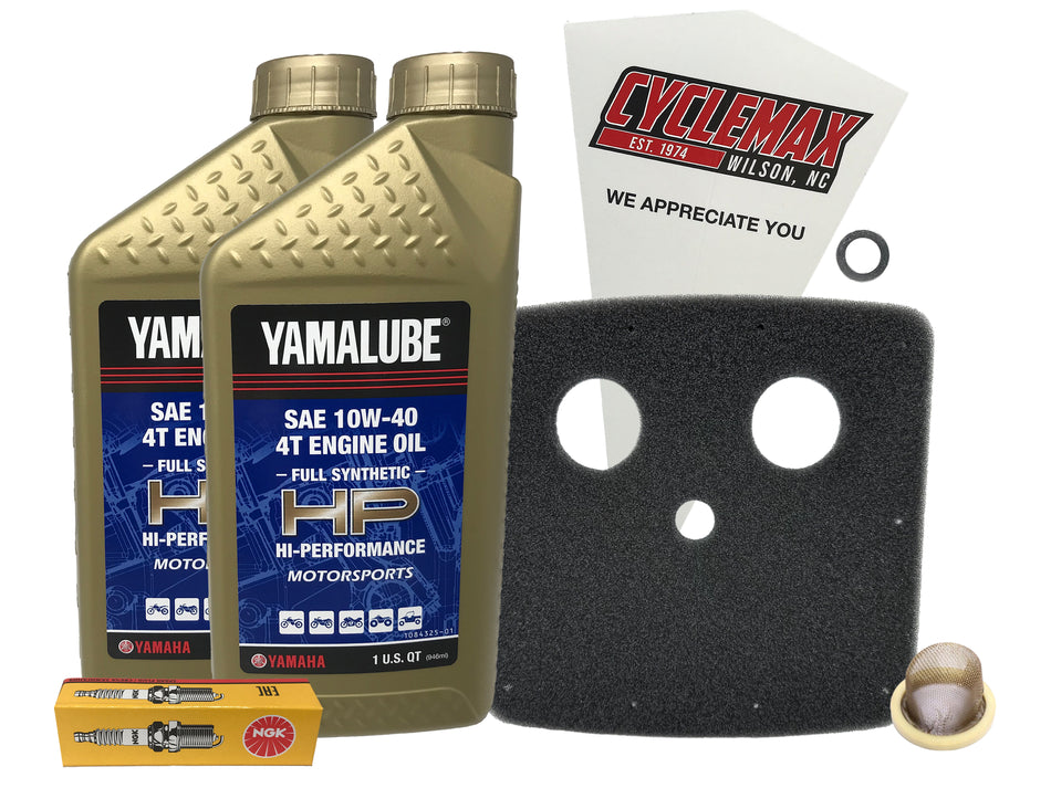 Yamaha Yamalube Full Synthetic Tune-Up Kit for 2004-2013 GRIZZLY 125