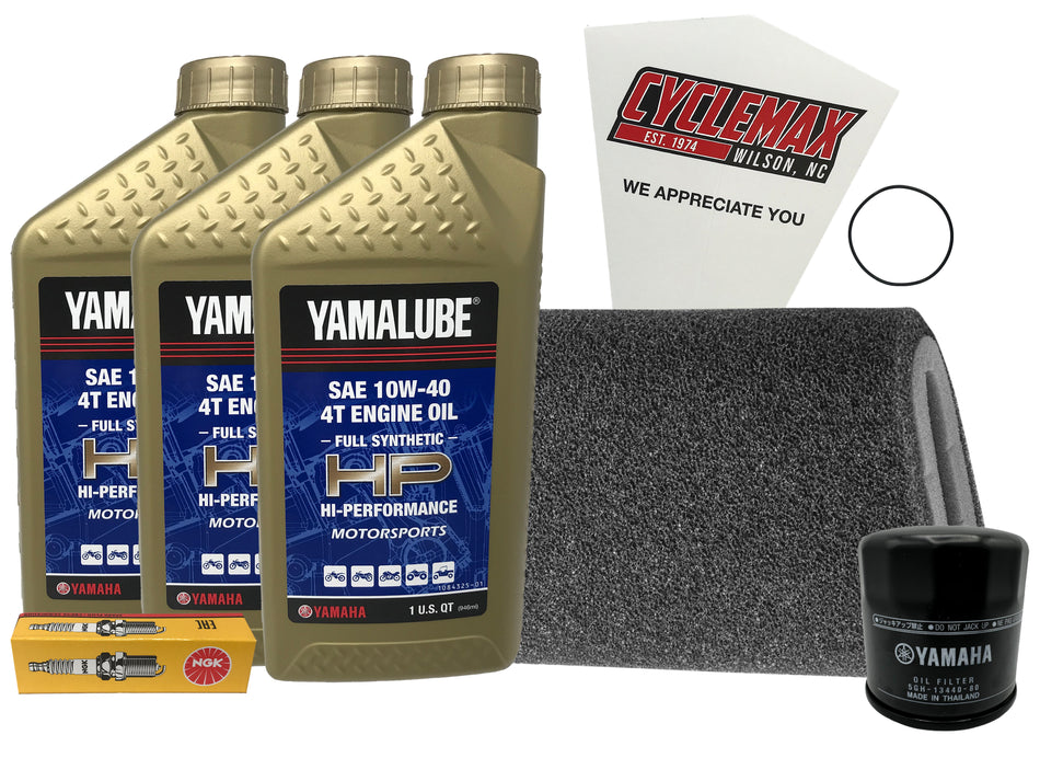 Yamaha Yamalube Full Synthetic Tune-Up Kit for 2007-2011 GRIZZLY 350