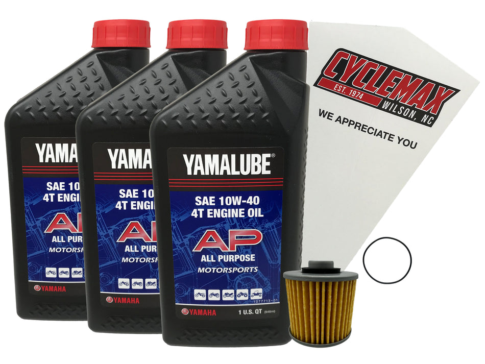 Yamaha Yamalube Standard Oil Change Kit for 1998-2001 GRIZZLY 600