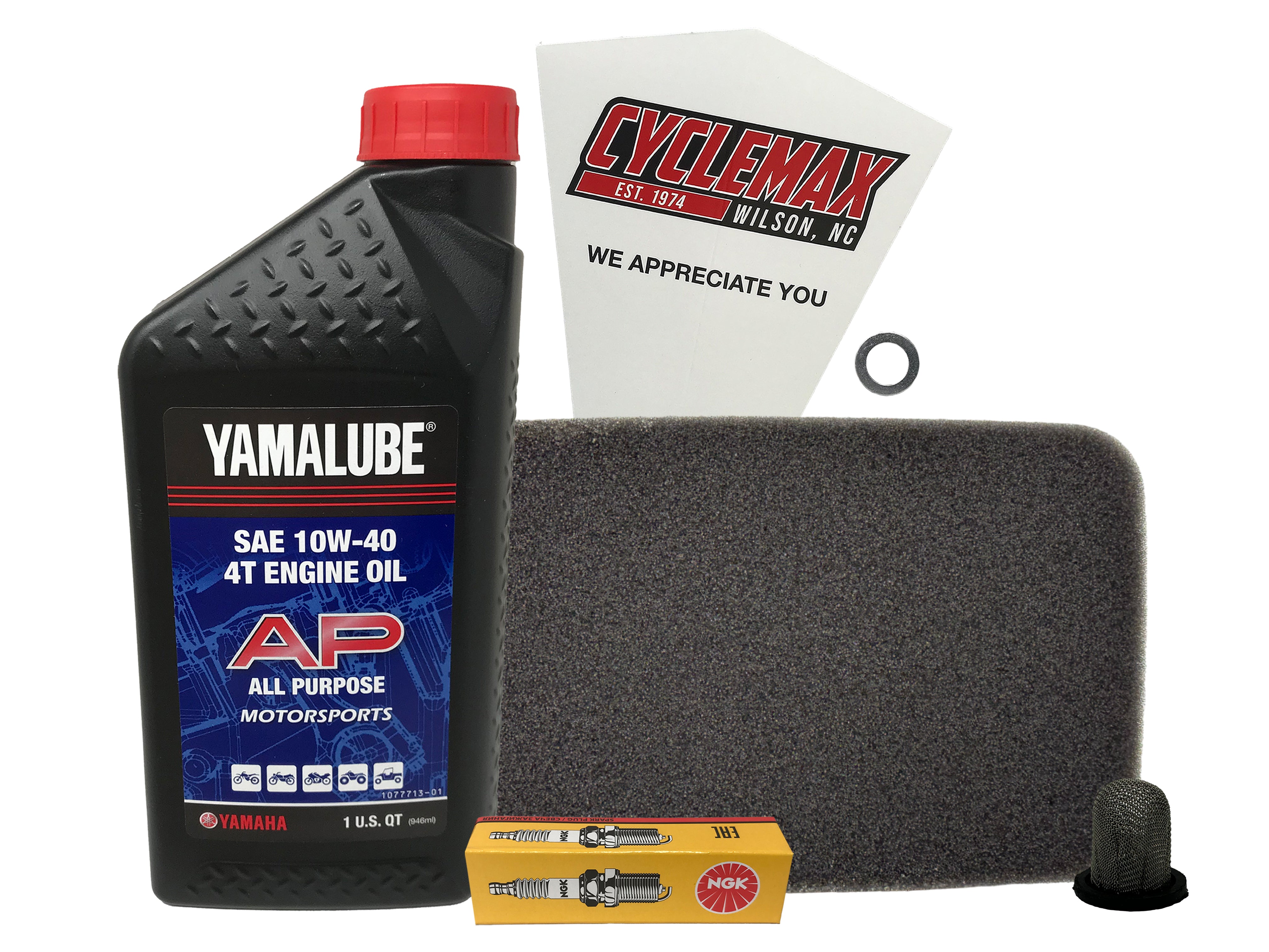 Yamaha Yamalube Standard Tune-Up Kit for 2019-2025 GRIZZLY 90
