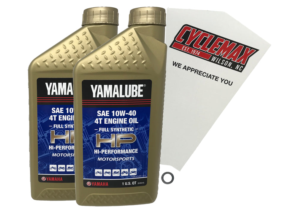 Yamaha Yamalube Full Synthetic Oil Change Kit for 2011-2013 RAPTOR 125